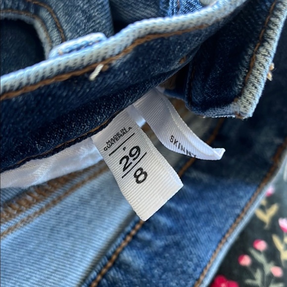 LOFT Blue Skinny Jean 29 petite - Picture 5 of 8